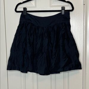 Express Black Mini bubble Skirt with pockets